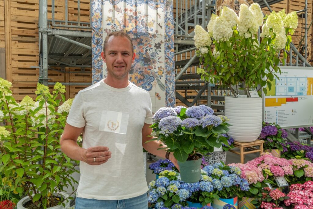 Floriade productcompetie Erik van der Valk The Mastergrowers pothortensia
